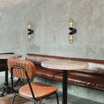 Casa si Gradina - Corpuri si surse de iluminat - Plafoniere, aplice si spoturi - Aplica de perete, Opviq, metal, negru auriu, 12x20x51 cm - Infinity.ro