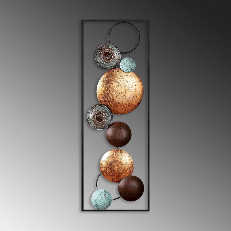Casa si Gradina - Decoratiuni - Decoratiuni perete - Accesoriu decorativ de perete, Wallxpert, metal, multicolor, 32x90x4 cm, 891TNL2404 - Infinity.ro