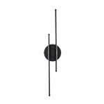 Casa si Gradina - Corpuri si surse de iluminat - Plafoniere, aplice si spoturi - Aplica de perete led, Opviq, metal, negru, 17x86x5 cm, 16w 3000k - Infinity.ro