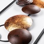 Casa si Gradina - Decoratiuni - Decoratiuni perete - Accesoriu decorativ de perete, Wallxpert, metal, multicolor, 32x90x4 cm, 891TNL2404 - Infinity.ro