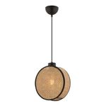 Casa si Gradina - Corpuri si surse de iluminat - Lustre si pendule - Candelabru, Opviq, corp metalic, bej negru, 24x9x65 cm - Infinity.ro