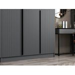 Casa si Gradina - Mobilier - Dulapuri si sifoniere - Sifoniere - Sifonier, Hanah Home, pal melaminat, antracit, 225x52x210 cm - Infinity.ro