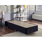 Casa si Gradina - Mobilier - Saltele si somiere - Somiere - Somiera, Hanah Home, otel, negru, 100x200 cm - Infinity.ro