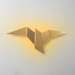 Casa si Gradina - Corpuri si surse de iluminat - Plafoniere, aplice si spoturi - Aplica, Opviq, metal, auriu, 56x14x24 cm - Infinity.ro