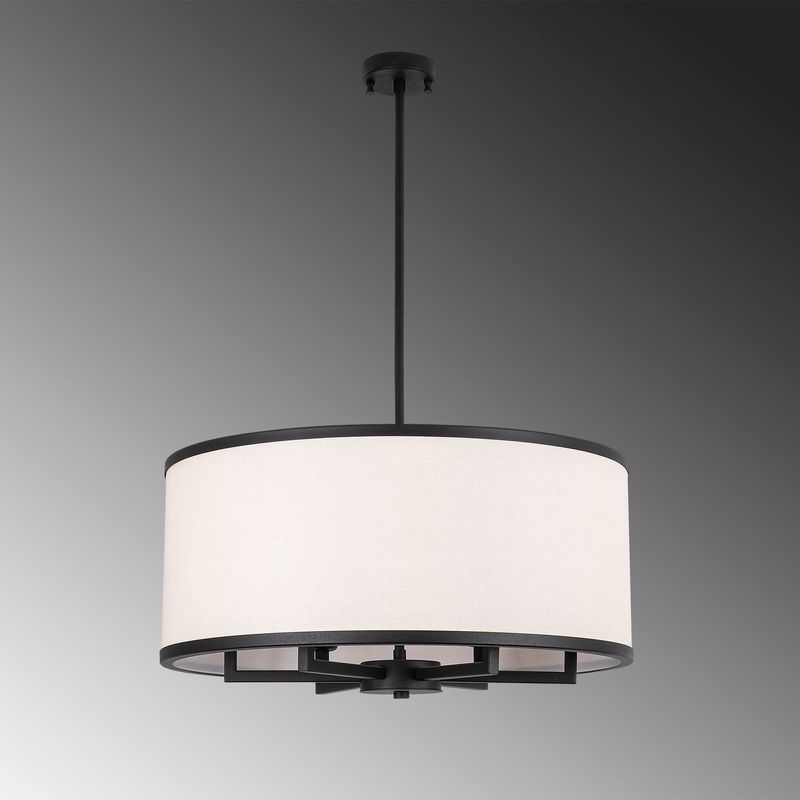 Casa si Gradina - Corpuri si surse de iluminat - Lustre si pendule - Candelabru, Opviq, metal, alb-negru, 60x60x83 cm - Infinity.ro