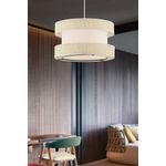 Casa si Gradina - Corpuri si surse de iluminat - Lustre si pendule - Lustra, Opviq, metal, crem alb, 40x40x65 cm - Infinity.ro