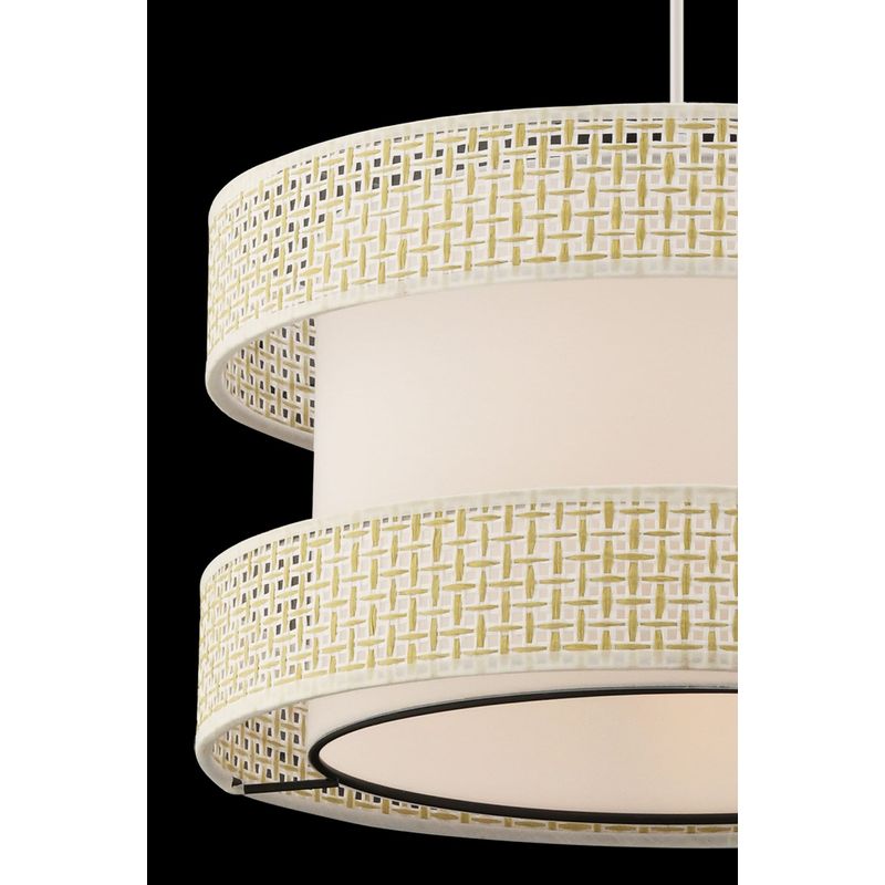 Casa si Gradina - Corpuri si surse de iluminat - Lustre si pendule - Lustra, Opviq, metal, crem alb, 40x40x65 cm - Infinity.ro