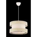 Casa si Gradina - Corpuri si surse de iluminat - Lustre si pendule - Lustra, Opviq, metal, crem alb, 40x40x65 cm - Infinity.ro
