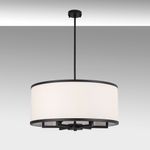 Casa si Gradina - Corpuri si surse de iluminat - Lustre si pendule - Candelabru, Opviq, metal, alb-negru, 60x60x83 cm - Infinity.ro