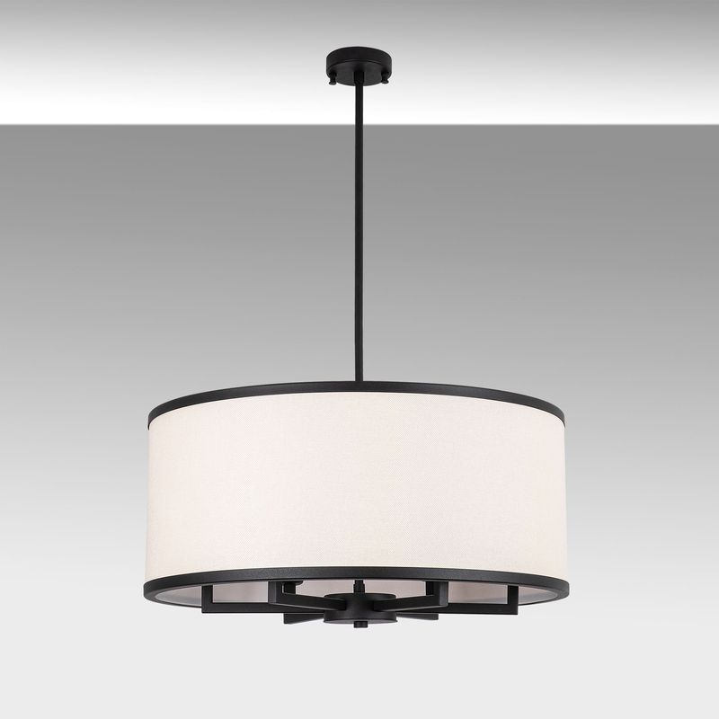 Casa si Gradina - Corpuri si surse de iluminat - Lustre si pendule - Candelabru, Opviq, metal, alb-negru, 60x60x83 cm - Infinity.ro