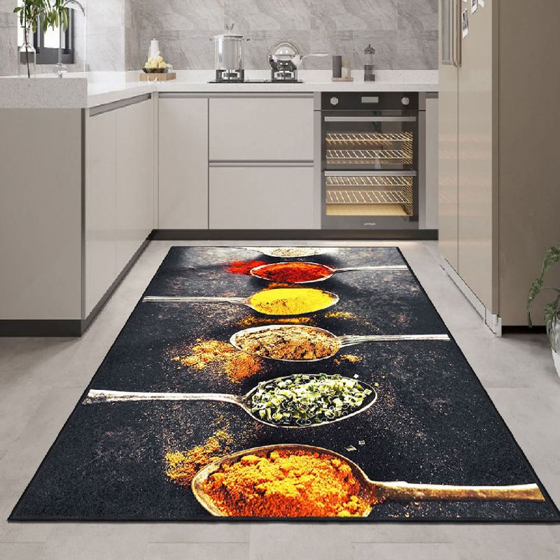 Casa si Gradina - Textile si covoare - Covoare - Covorase intrare - Covoras de hol, Conceptum Hypnose, multicolor, 100x150 cm, catifea, antiderapant, 599HFT4744 - Infinity.ro