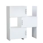 Casa si Gradina - Mobilier - Dulapuri si sifoniere - Dulapuri - Dulap multifunctional, Hanah Home, pal melaminat, alb, 65x31.5x89.8 cm - Infinity.ro