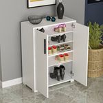 Casa si Gradina - Mobilier - Organizare si depozitare - Organizator incaltaminte - Dulap pentru pantofi, Hanah Home, pal melaminat, alb, 72x35x97 cm - Infinity.ro