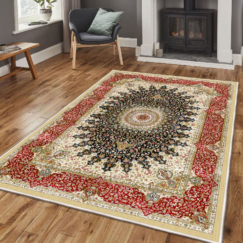 Casa si Gradina - Textile si covoare - Covoare - Covoare casa - Covor, Conceptum Hypnose, multicolor, 80x120 cm, catifea, antiderapant, 599HFT1645 - Infinity.ro