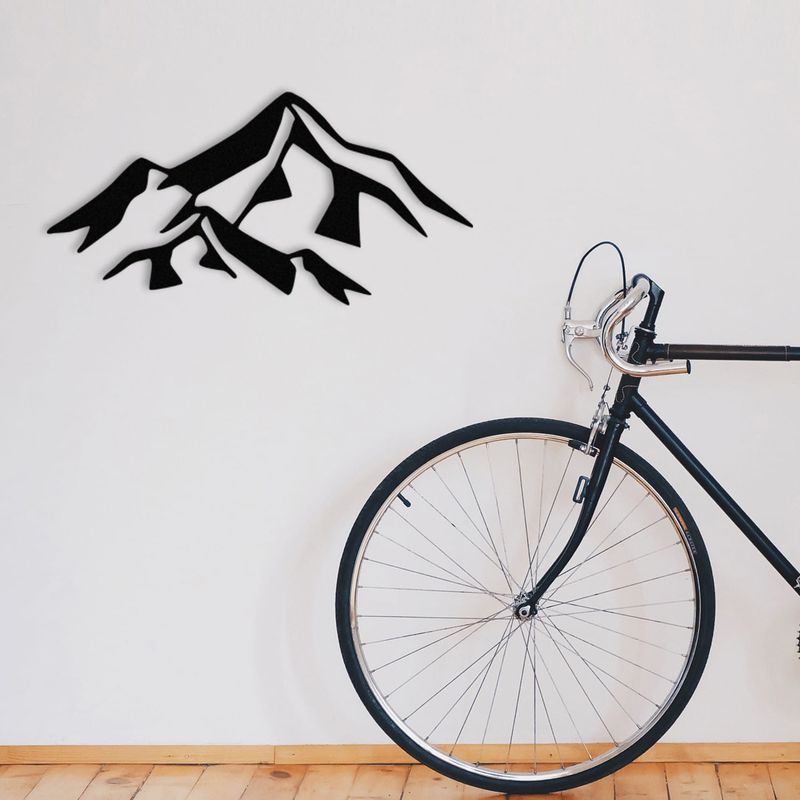Casa si Gradina - Decoratiuni - Decoratiuni perete - Decoratiune perete, Wallxpert, metal, negru, 80x40 cm - Infinity.ro
