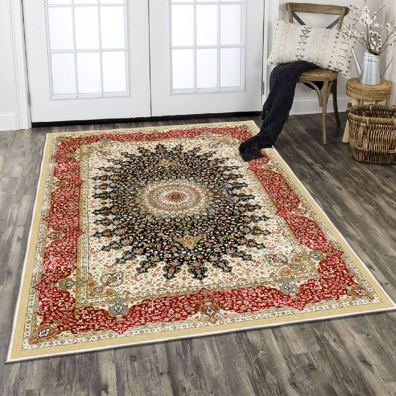 Casa si Gradina - Textile si covoare - Covoare - Covoare casa - Covor, Conceptum Hypnose, multicolor, 80x120 cm, catifea, antiderapant, 599HFT1645 - Infinity.ro