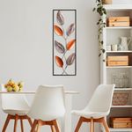 Casa si Gradina - Decoratiuni - Decoratiuni perete - Accesoriu decorativ de perete, Wallxpert, metal, multicolor, 32x90 cm, 930DYU1238 - Infinity.ro