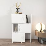 Casa si Gradina - Mobilier - Dulapuri si sifoniere - Dulapuri - Dulap multifunctional, Hanah Home, pal melaminat, alb, 65x31.5x89.8 cm - Infinity.ro