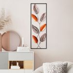 Casa si Gradina - Decoratiuni - Decoratiuni perete - Accesoriu decorativ de perete, Wallxpert, metal, multicolor, 32x90 cm, 930DYU1238 - Infinity.ro