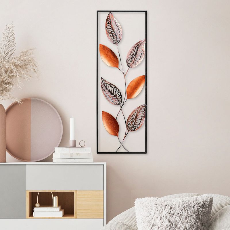 Casa si Gradina - Decoratiuni - Decoratiuni perete - Accesoriu decorativ de perete, Wallxpert, metal, multicolor, 32x90 cm, 930DYU1238 - Infinity.ro