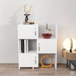 Casa si Gradina - Mobilier - Dulapuri si sifoniere - Dulapuri - Dulap multifunctional, Hanah Home, pal melaminat, alb, 65x31.5x89.8 cm - Infinity.ro