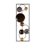 Casa si Gradina - Decoratiuni - Decoratiuni perete - Accesoriu decorativ de perete, Wallxpert, metal, multicolor, 32x90x4 cm, 891TNL2398 - Infinity.ro