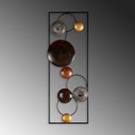 Casa si Gradina - Decoratiuni - Decoratiuni perete - Accesoriu decorativ de perete, Wallxpert, metal, multicolor, 32x90x4 cm, 891TNL2398 - Infinity.ro