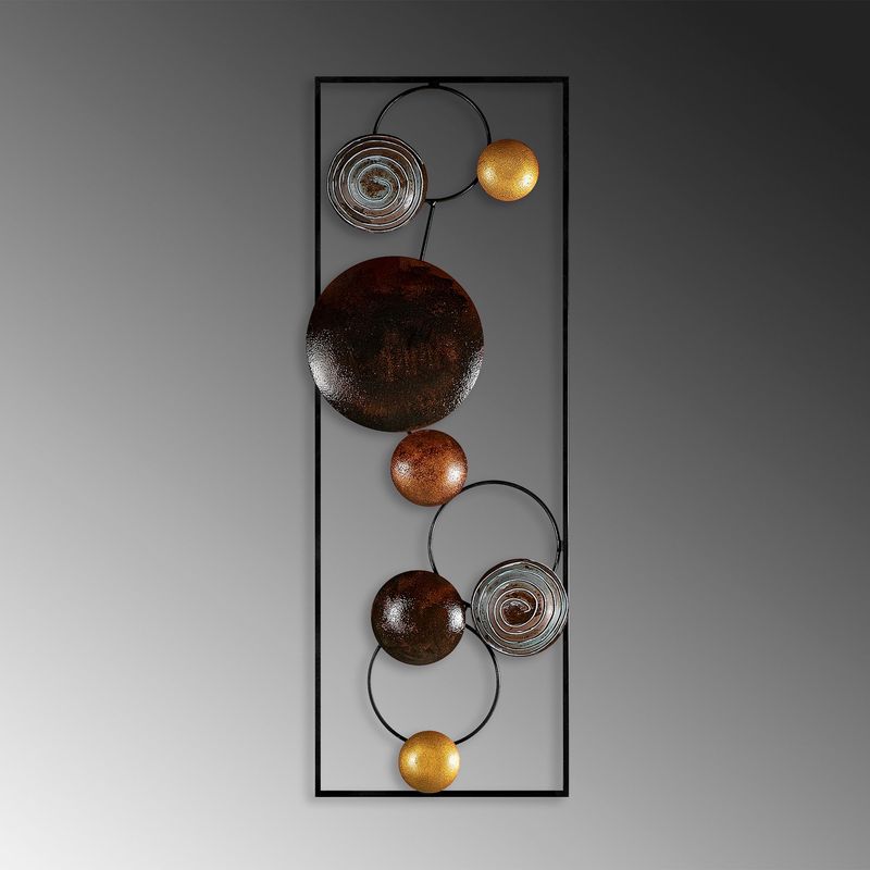 Casa si Gradina - Decoratiuni - Decoratiuni perete - Accesoriu decorativ de perete, Wallxpert, metal, multicolor, 32x90x4 cm, 891TNL2398 - Infinity.ro