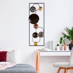 Casa si Gradina - Decoratiuni - Decoratiuni perete - Accesoriu decorativ de perete, Wallxpert, metal, multicolor, 32x90x4 cm, 891TNL2398 - Infinity.ro