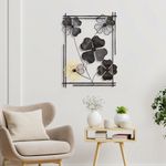 Casa si Gradina - Decoratiuni - Decoratiuni perete - Accesoriu decorativ de perete, Wallxpert, metal, multicolor, 50x70x4 cm, 930DYU1256 - Infinity.ro