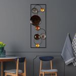 Casa si Gradina - Decoratiuni - Decoratiuni perete - Accesoriu decorativ de perete, Wallxpert, metal, multicolor, 32x90x4 cm, 891TNL2398 - Infinity.ro