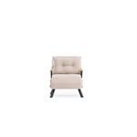 Casa si Gradina - Mobilier - Canapele si coltare - Canapele - Canapea extensibila, Hanah Home, metal, stofa in, crem, 175x60 cm - Infinity.ro