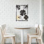 Casa si Gradina - Decoratiuni - Decoratiuni perete - Accesoriu decorativ de perete, Wallxpert, metal, multicolor, 50x70x4 cm, 930DYU1256 - Infinity.ro