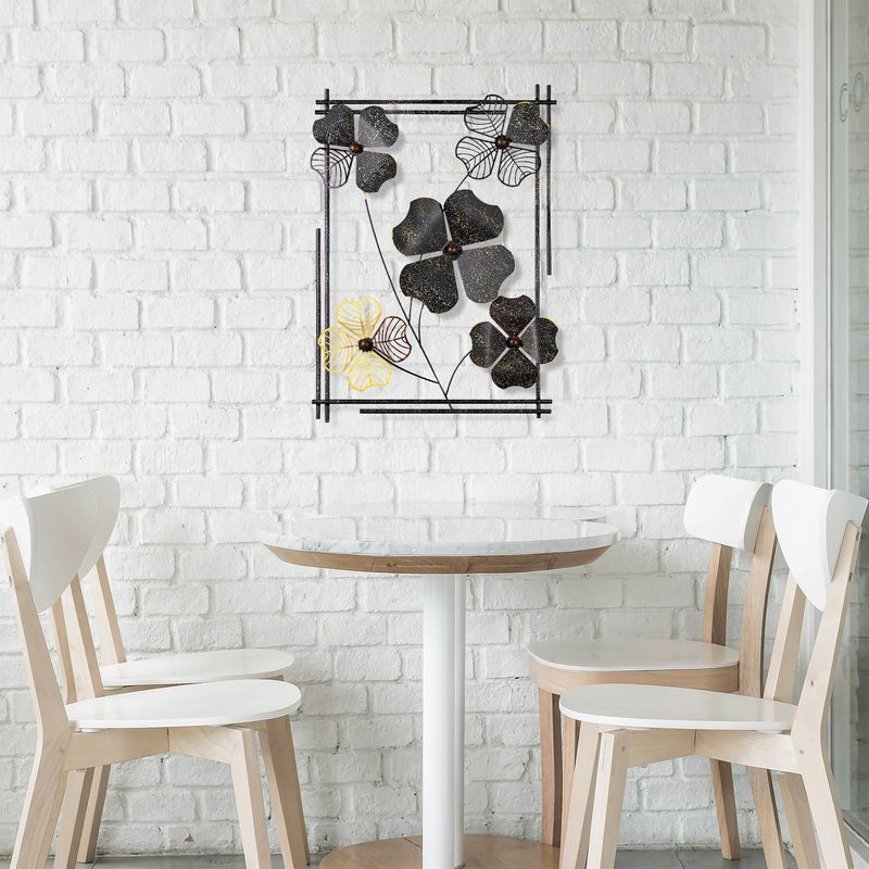 Casa si Gradina - Decoratiuni - Decoratiuni perete - Accesoriu decorativ de perete, Wallxpert, metal, multicolor, 50x70x4 cm, 930DYU1256 - Infinity.ro