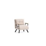 Casa si Gradina - Mobilier - Canapele si coltare - Canapele - Canapea extensibila, Hanah Home, metal, stofa in, crem, 175x60 cm - Infinity.ro