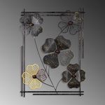 Casa si Gradina - Decoratiuni - Decoratiuni perete - Accesoriu decorativ de perete, Wallxpert, metal, multicolor, 50x70x4 cm, 930DYU1256 - Infinity.ro