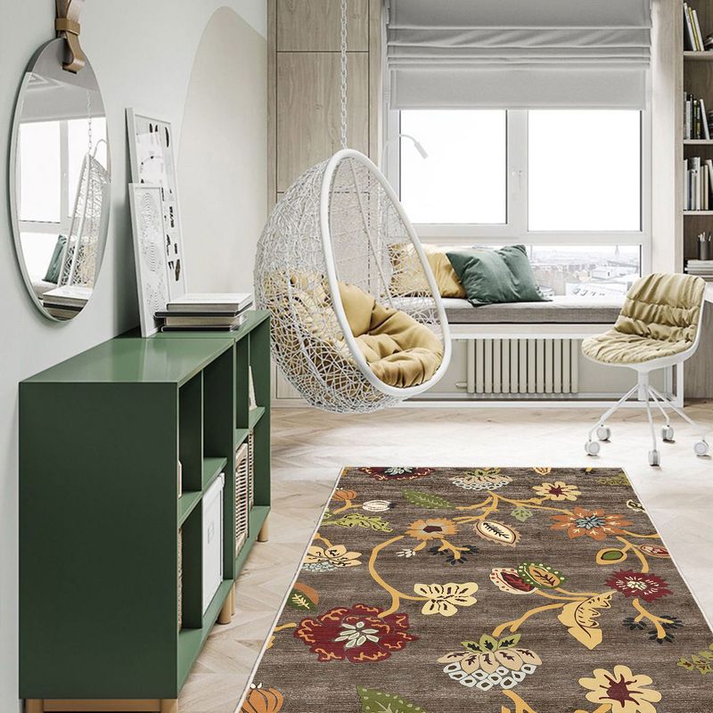 Casa si Gradina - Textile si covoare - Covoare - Covorase intrare - Covoras de hol, Conceptum Hypnose, multicolor, 80x200 cm, catifea, antiderapant, 599HFT1846 - Infinity.ro