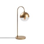 Casa si Gradina - Corpuri si surse de iluminat - Veioze si lampi - Veioze - Veioza, Opviq, metal, auriu, 18x25x53 cm, 942FLG1839 - Infinity.ro
