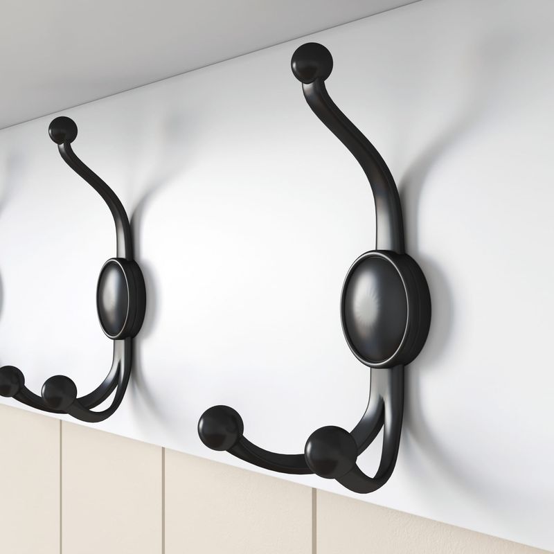 Casa si Gradina - Mobilier - Organizare si depozitare - Cuiere - Cuier, Hanah Home, pal melaminat, alb, 120x37.2x22.2 cm - Infinity.ro