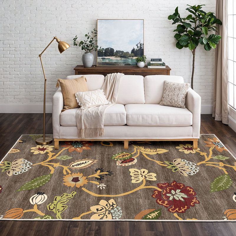 Casa si Gradina - Textile si covoare - Covoare - Covorase intrare - Covoras de hol, Conceptum Hypnose, multicolor, 80x200 cm, catifea, antiderapant, 599HFT1846 - Infinity.ro