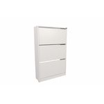 Casa si Gradina - Mobilier - Dulapuri si sifoniere - Dulapuri pantofi - Dulap pantofi, Hanah Home, pal melaminat, alb, 73x26x119 cm - Infinity.ro