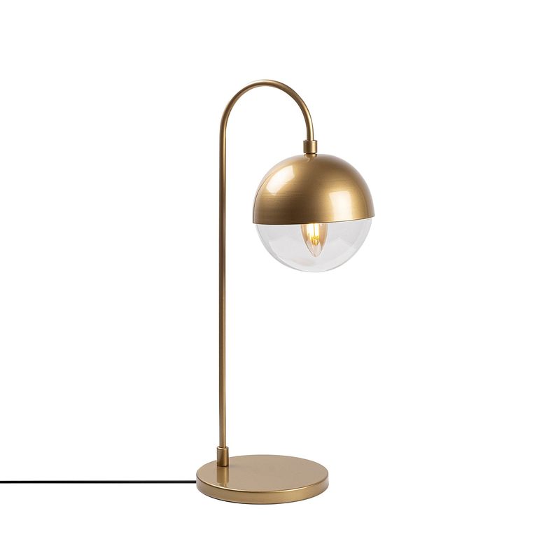 Casa si Gradina - Corpuri si surse de iluminat - Veioze si lampi - Veioze - Veioza, Opviq, metal, auriu, 18x25x53 cm, 942FLG1839 - Infinity.ro