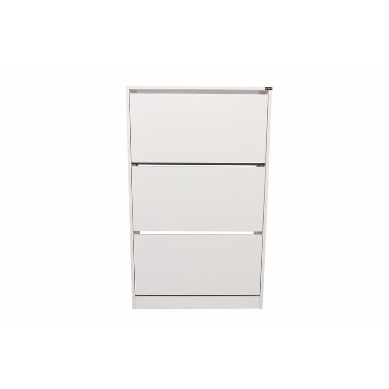 Casa si Gradina - Mobilier - Dulapuri si sifoniere - Dulapuri pantofi - Dulap pantofi, Hanah Home, pal melaminat, alb, 73x26x119 cm - Infinity.ro