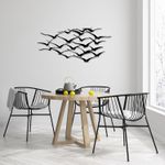 Casa si Gradina - Decoratiuni - Decoratiuni perete - Accesoriu decorativ de perete, Wallxpert, metal, negru, 120x55 cm, 279ENZ1167 - Infinity.ro