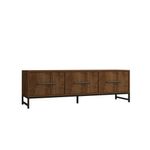 Casa si Gradina - Mobilier - Comode si corpuri - Comode - Comoda tv, Hanah Home, pal melaminat, nuc, 160x40x50 cm, 835PUQ4492 - Infinity.ro