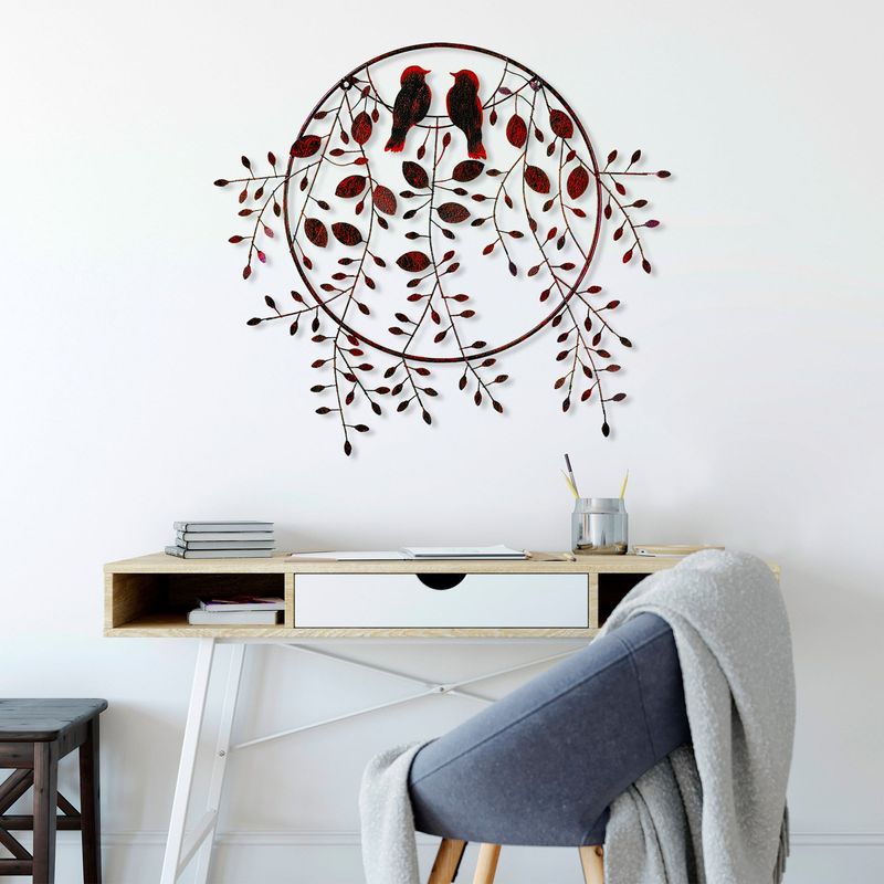 Casa si Gradina - Decoratiuni - Decoratiuni perete - Accesoriu decorativ de perete, Wallxpert, metal, multicolor, 75x86 cm, 930DYU1233 - Infinity.ro