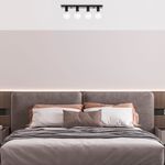 Casa si Gradina - Corpuri si surse de iluminat - Lustre si pendule - Candelabru, Opviq, metal, negru alb, 60x10x10 cm - Infinity.ro