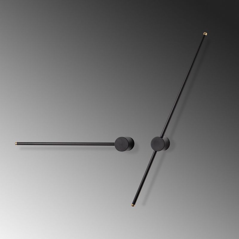 Casa si Gradina - Corpuri si surse de iluminat - Plafoniere, aplice si spoturi - Aplica perete, Opviq, metal, negru, led, 91x10x7 cm - Infinity.ro