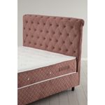 Casa si Gradina - Mobilier - Seturi de mobilier - Seturi dormitor - Set dormitor, Hanah Home, pal melaminat, roz prafuit, 120x200 cm, 771MND1287 - Infinity.ro
