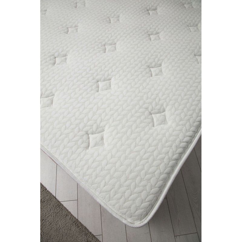 Casa si Gradina - Mobilier - Seturi de mobilier - Seturi dormitor - Set dormitor, Hanah Home, pal melaminat, roz prafuit, 120x200 cm, 771MND1287 - Infinity.ro